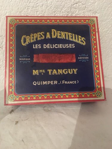 Ancienne boîte tôle - boîte,