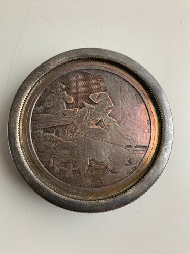 Ancienne boite argentee - boite,