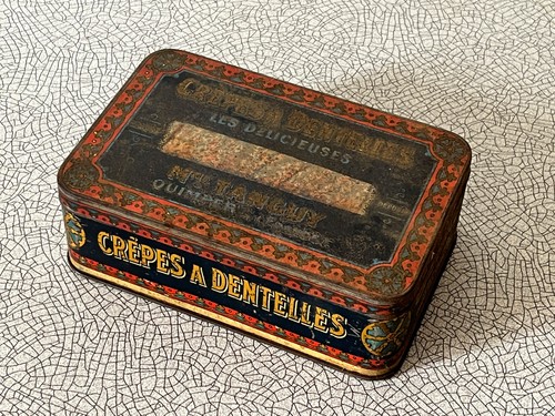 Boîte biscuits crêpes - boîte,