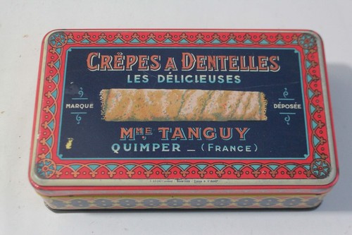 Boîte tôle lithographiée