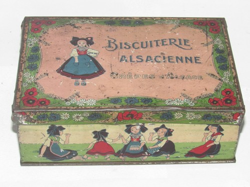 Rare ancienne boite - boite, tÔle