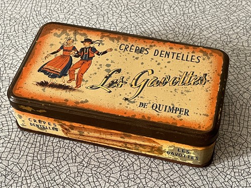 Boîte biscuit ancienne - biscuit,