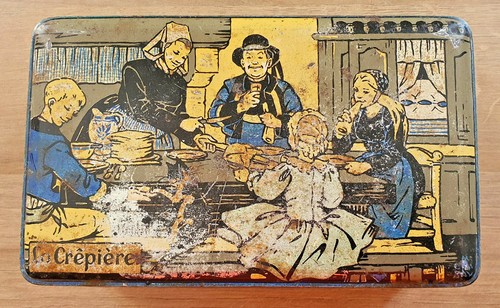 Ancienne boîte métal - ancienne,
