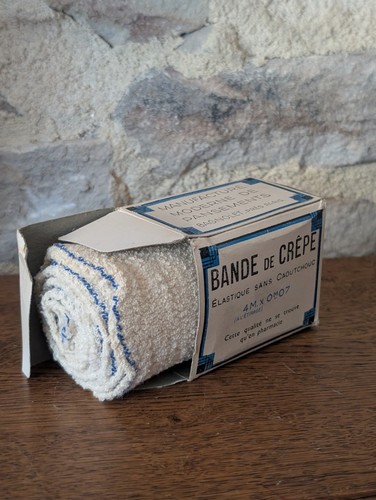 Ancienne boite carton bande - ancienne,