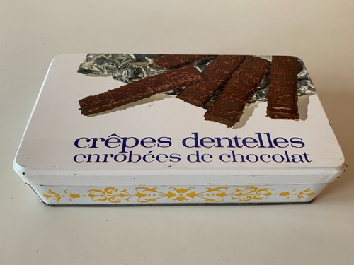 Boite metal vintage crepes - //,